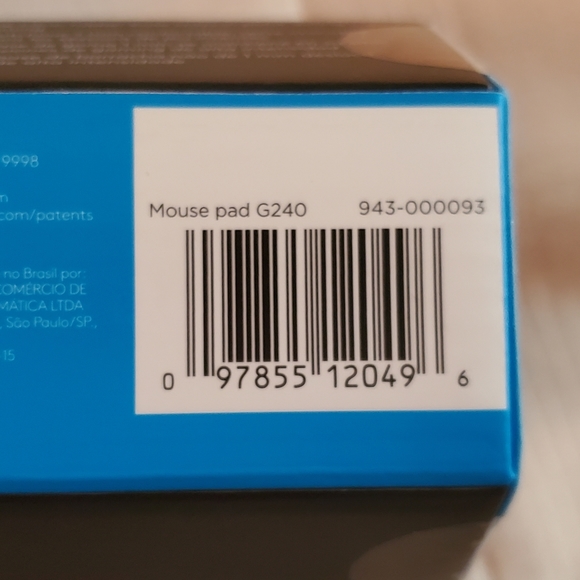 LOGITECH G240 Gamers Mouse Pad, Cloth - New in Box - Picture 6 of 6